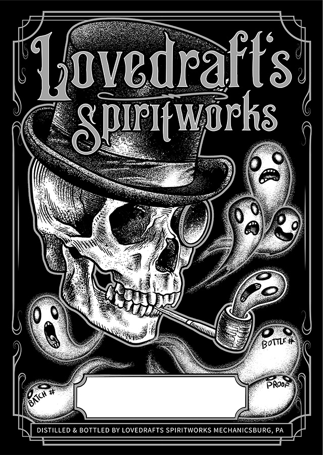 spirits label